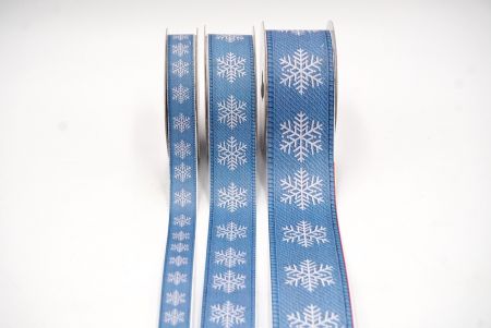 Weihnachts Schneeflocken Jacquardband_AI-KN